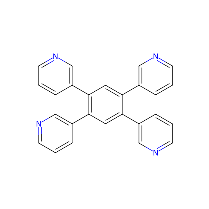1,2,4,5-tetrakis(3-pyridyl)benzene - ≥97% CAS No(1430117-49-9) by Aladdin Scientific