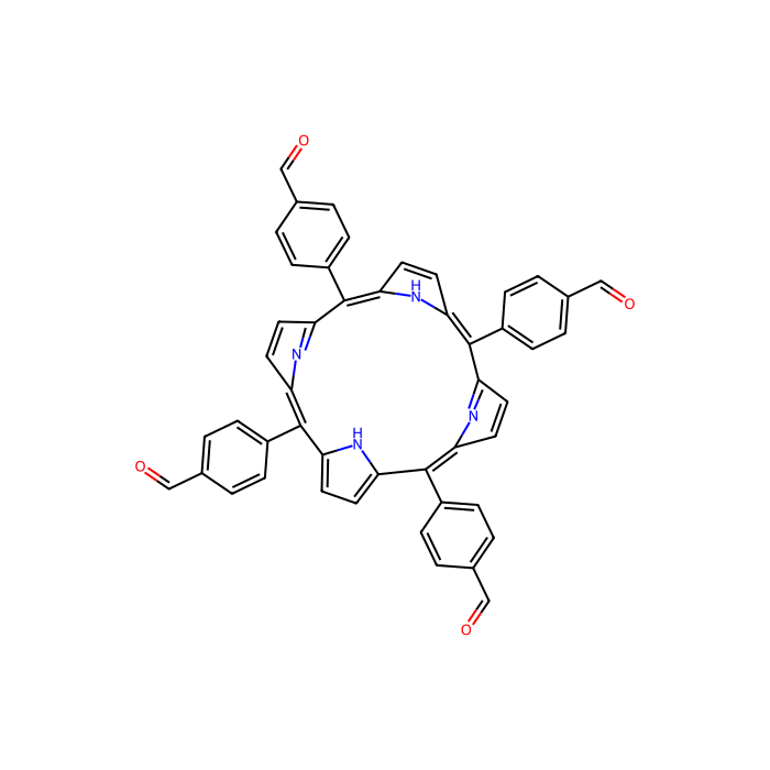 4-[10,15,20-tris(4-formylphenyl)-21,23-dihydroporphyrin-5-yl]benzaldehyde - ≥90% CAS No(150805-46-2) by Aladdin Scientific