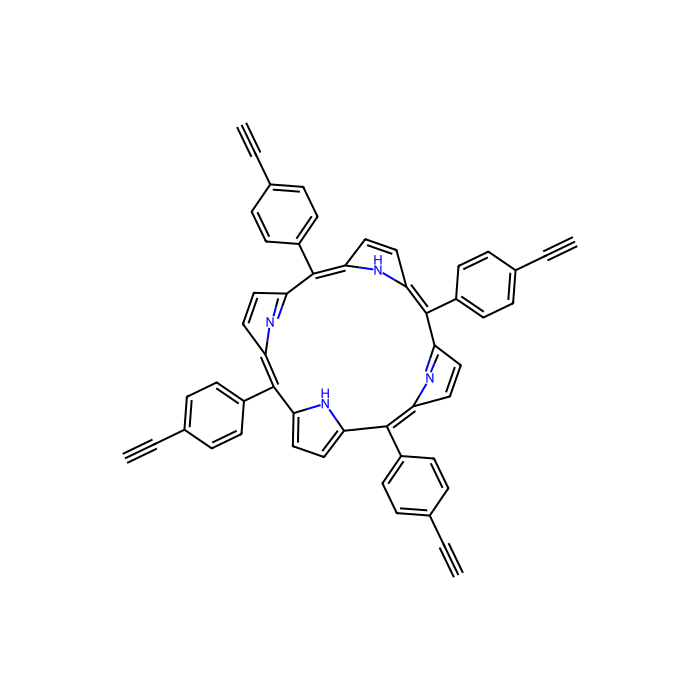 5,10,15,20-tetra(4-ethynylphenyl)porphyrin - ≥97% CAS No(160240-15-3) by Aladdin Scientific