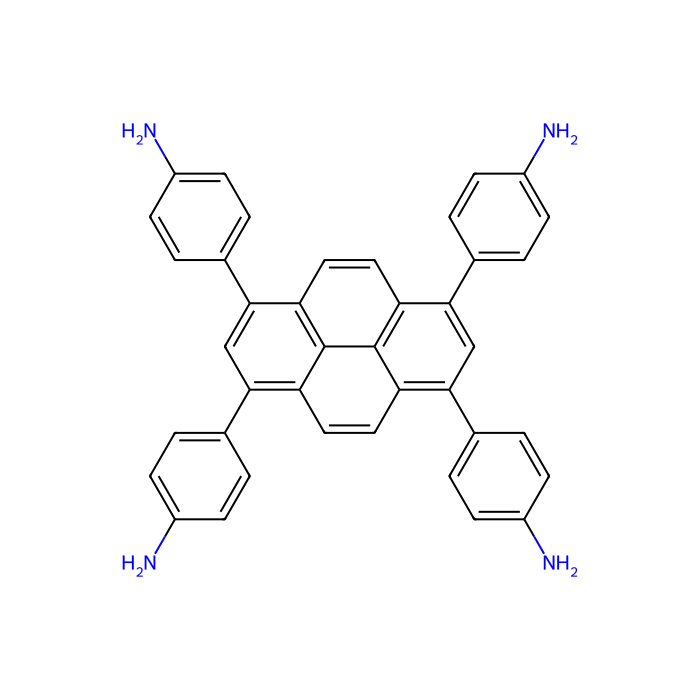 1,3,6,8-tetra-(p-aminophenyl)-pyrene - ≥97% CAS No(1610471-69-6) by Aladdin Scientific