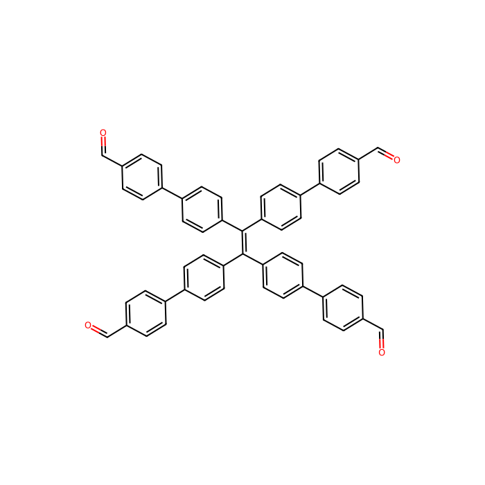 Tetra-(4-aldehyde-(1,1-biphenyl))ethylene - ≥95% CAS No(1624970-54-2) by Aladdin Scientific