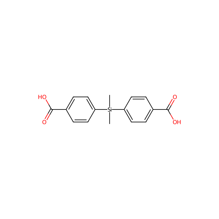 Benzoic acid,4,4'-（dimethylsilylene）bis- 4-[（4-carboxyphenyl）-dimethylsilyl]benzoicacid - ≥95% CAS No(17003-01-9) by Aladdin Scientific
