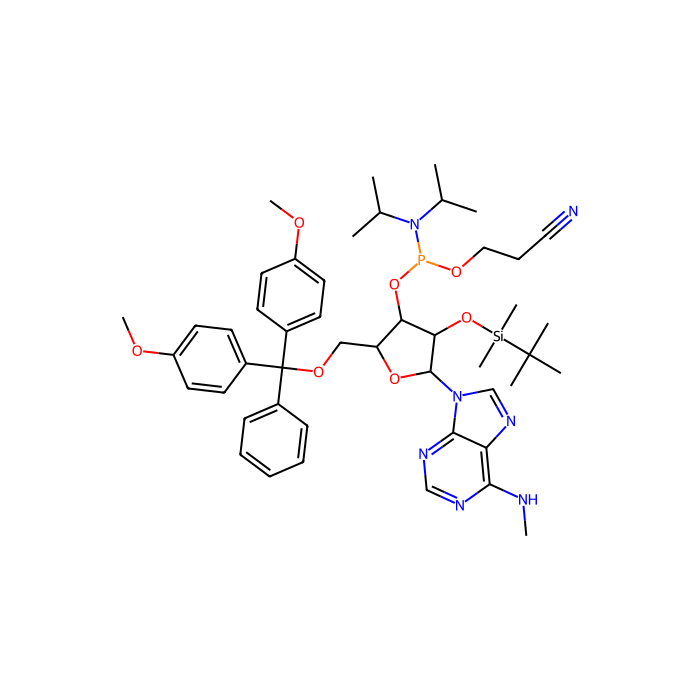 5'-O-DMT-2'-O-tert-Butyldimethylsilyl-N6-methyl-adenosine 3'-CE phosphoramidite - ≥98% CAS No(588698-79-7) by Aladdin Scientific