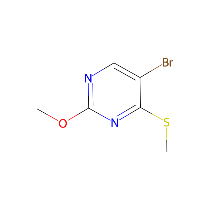 5-bromo-2-metoxi-4-(metiltio)pirimidina - ≥95% CAS No(59549-52-9) by Aladdin Scientific