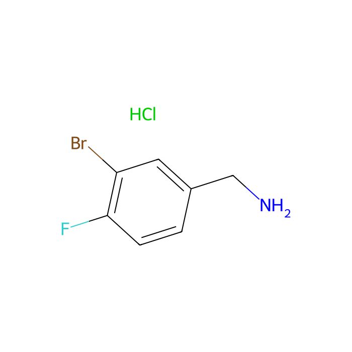 3-Bromo-4-fluorobenzylamine hydrochloride - ≥98% CAS No(202865-68-7) by Aladdin Scientific