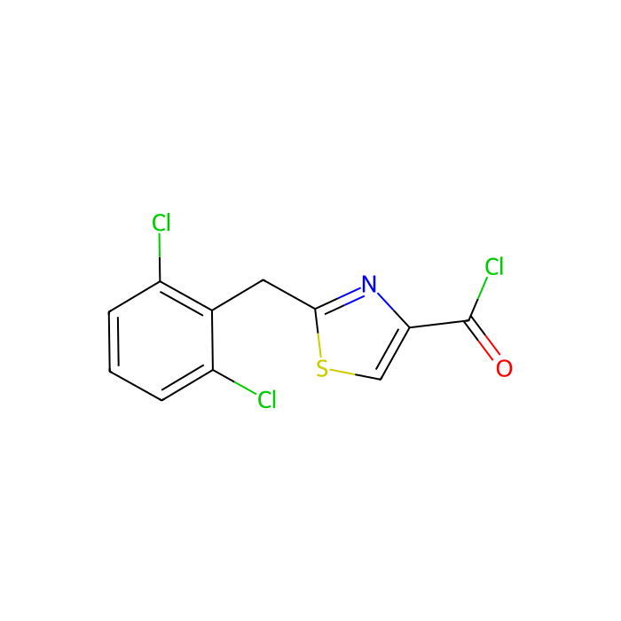 2-(2,6-Dichlorobenzyl)-1,3-thiazole-4-carbonyl chloride - ≥95% CAS No(263157-86-4) by Aladdin Scientific