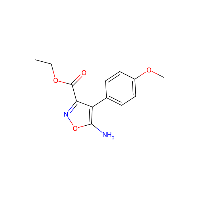 Ethyl 5-amino-4-(4-methoxyphenyl)-3-isoxazolecarboxylate - ≥95% CAS No(763109-07-5) by Aladdin Scientific