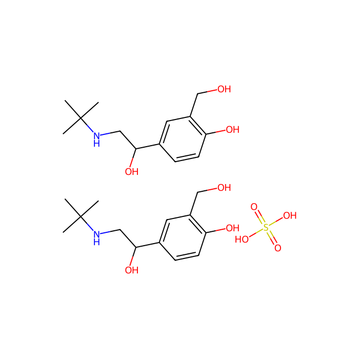 Salbutamol sulfate - ≥95% CAS No(51022-70-9) by Aladdin Scientific