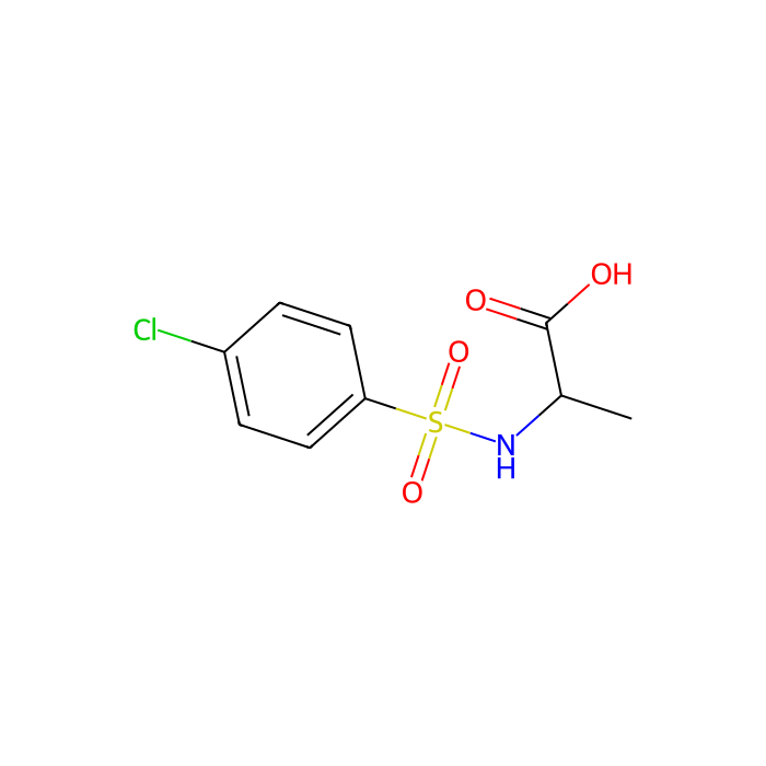 2-{[(4-Chlorophenyl)sulfonyl]amino}propanoic acid - ≥95% CAS No(59724-70-8) by Aladdin Scientific