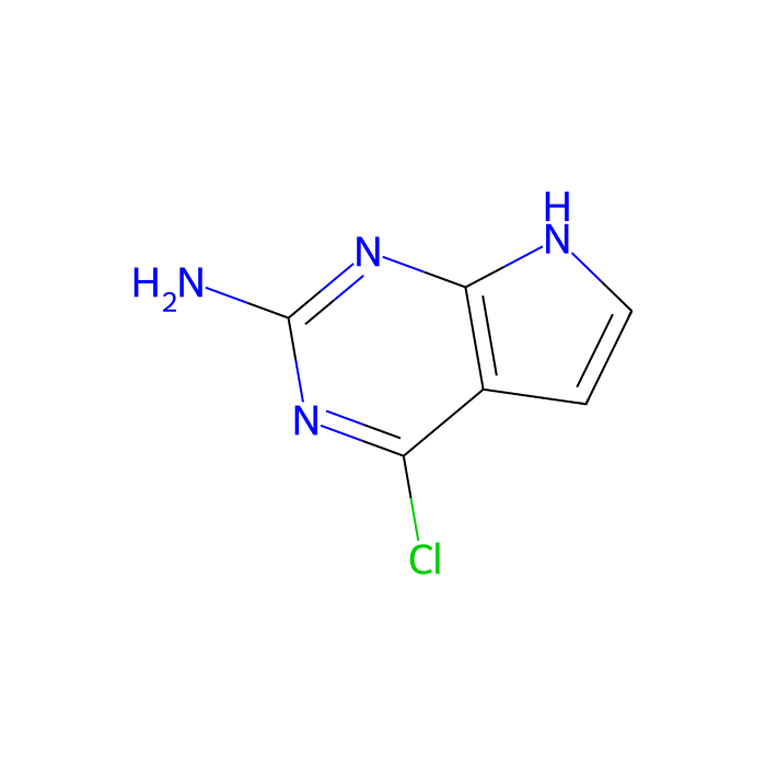 2-Amino-4-chloro-7H-pyrrolo[2,3-d]pyrimidine - ≥95% CAS No(84955-31-7) by Aladdin Scientific