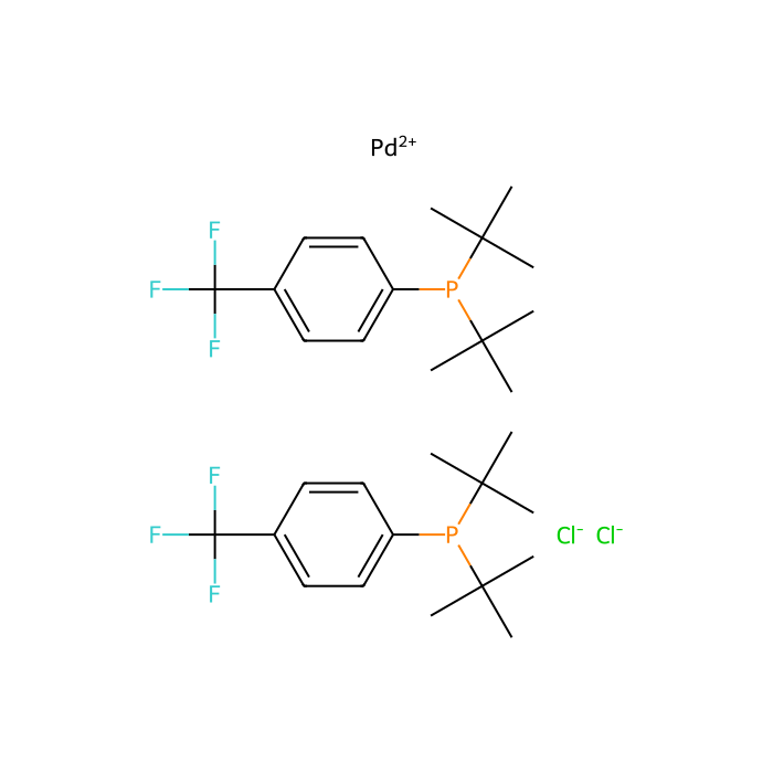 Bis[di-(tert-butyl)(4-trifluoromethylphenyl)phosphine]palladium(II) chloride - ≥95% CAS No(887919-36-0) by Aladdin Scientific
