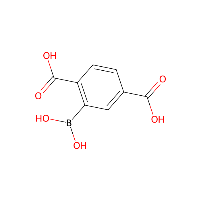 2-Borono-1,4-benzenedicarboxylic acid(contains varying amounts of Anhydride) - ≥98% CAS No(1351221-58-3) by Aladdin Scientific