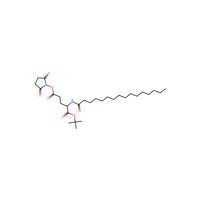 N-Palmitoyl-L-glutamic Acid 1-tert-Butyl 5-(N-Succinimidyl) Ester - ≥96% CAS No(204521-63-1) by Aladdin Scientific