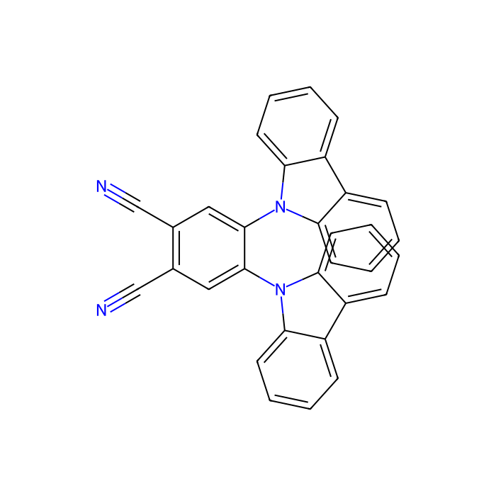 4,5-bis(carbazol-9-yl)-1,2-dicyanobenzene - ≥98%(HPLC) CAS No(1416881-50-9) by Aladdin Scientific