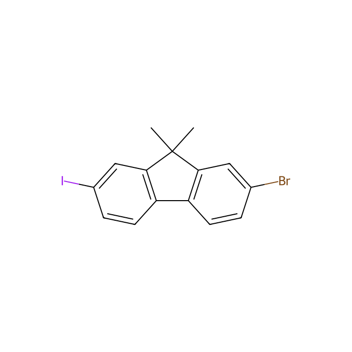 2-Bromo-7-Iodo-9,9-Dimethylfluorene - ≥99% CAS No(319906-45-1) by Aladdin Scientific
