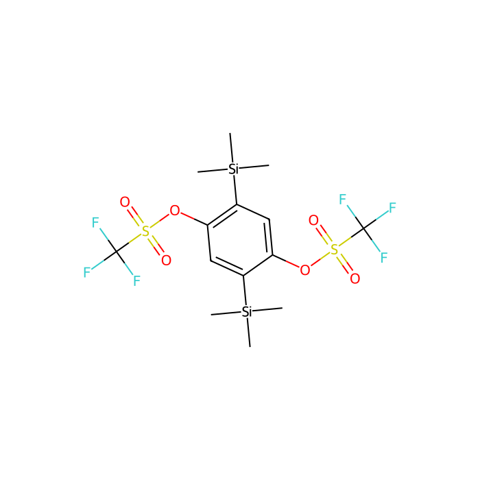 2,5-Bis(trimethylsilyl)-1,4-phenylene Bis(trifluoromethanesulfonate) - ≥98% CAS No(613676-07-6) by Aladdin Scientific