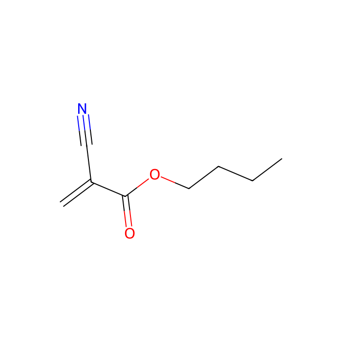 Butyl 2-cyanoacrylate - ≥95%, stabilized with TBC CAS No(6606-65-1) by Aladdin Scientific