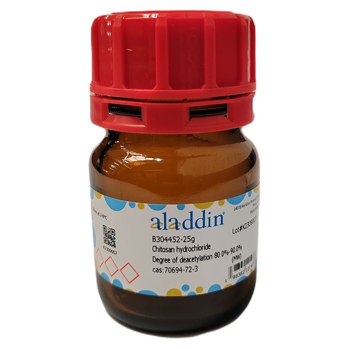 Chitosan hydrochloride - Degree of deacetylation 80.0%-90.0% CAS No(70694-72-3) by Aladdin Scientific