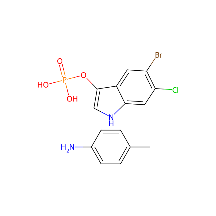 5-Bromo-6-chloro-3-indolyl phosphate, p-toluidine salt - ≥98% CAS No(6769-80-8) by Aladdin Scientific
