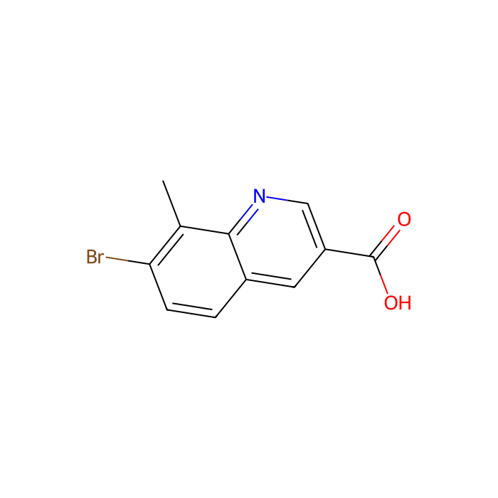 7-Bromo-8-methylquinoline-3-carboxylic acid - ≥97% CAS No(1189107-65-0) by Aladdin Scientific