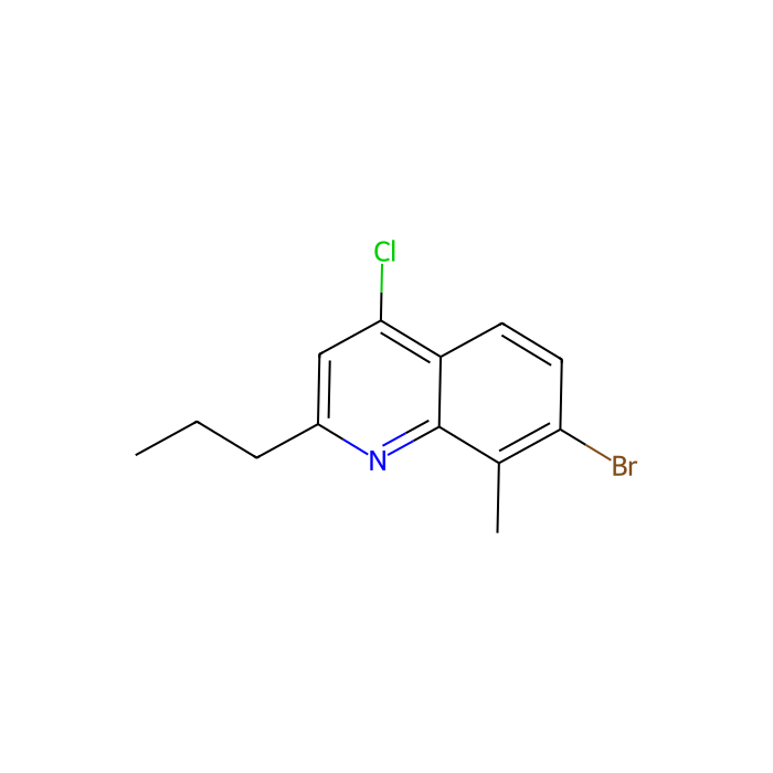 7-Bromo-4-chloro-8-methyl-2-propylquinoline - ≥98% CAS No(1189105-50-7) by Aladdin Scientific