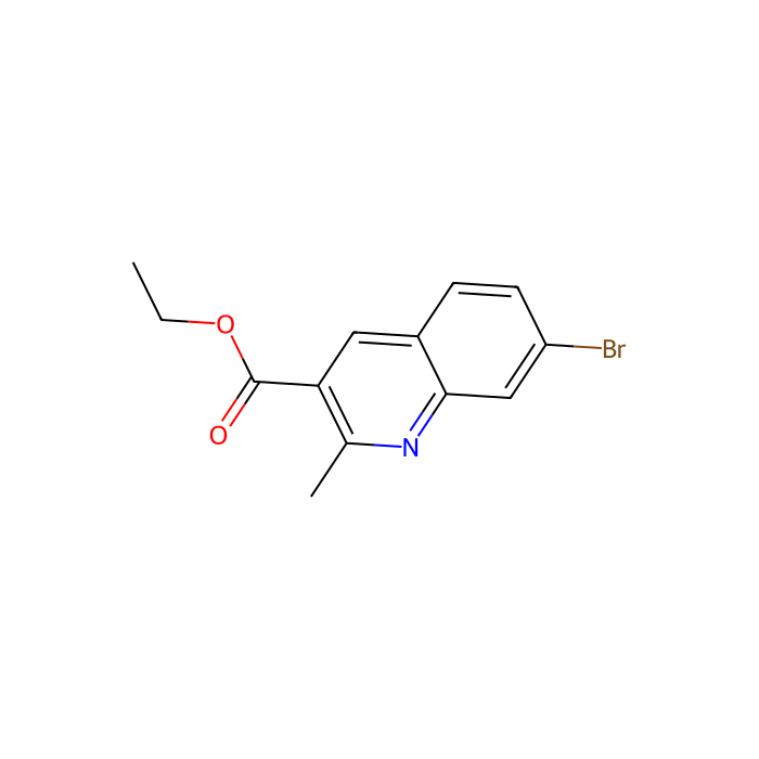 7-Bromo-2-methylquinoline-3-carboxylic acid ethyl ester - ≥95% CAS No(948290-16-2) by Aladdin Scientific