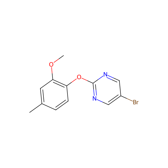 5-bromo-2-(2-methoxy-4-methylphenoxy)pyrimidine - ≥97% CAS No(1017789-03-5) by Aladdin Scientific