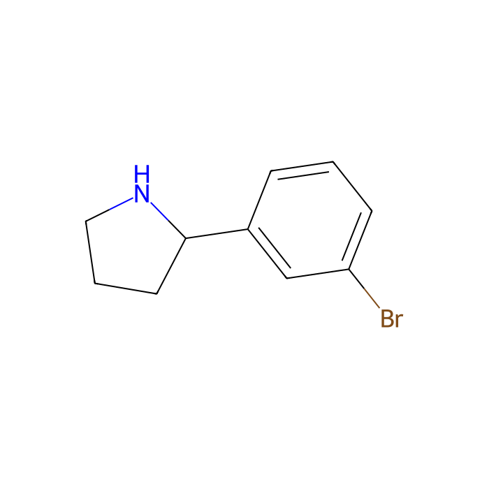 2-(3-bromophenyl)pyrrolidine - ≥95% CAS No(383127-79-5) by Aladdin Scientific
