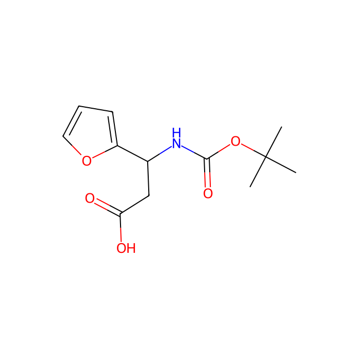 Boc-(R)-3-amino-3-(2-furyl)propionic acid - ≥98%,≥98%(ee) CAS No(1217725-33-1) by Aladdin Scientific