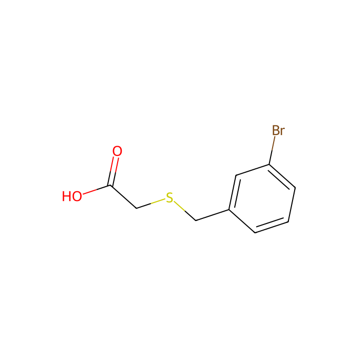 [(3-bromobenzyl)thio]acetic acid - ≥98% CAS No(98288-01-8) by Aladdin Scientific