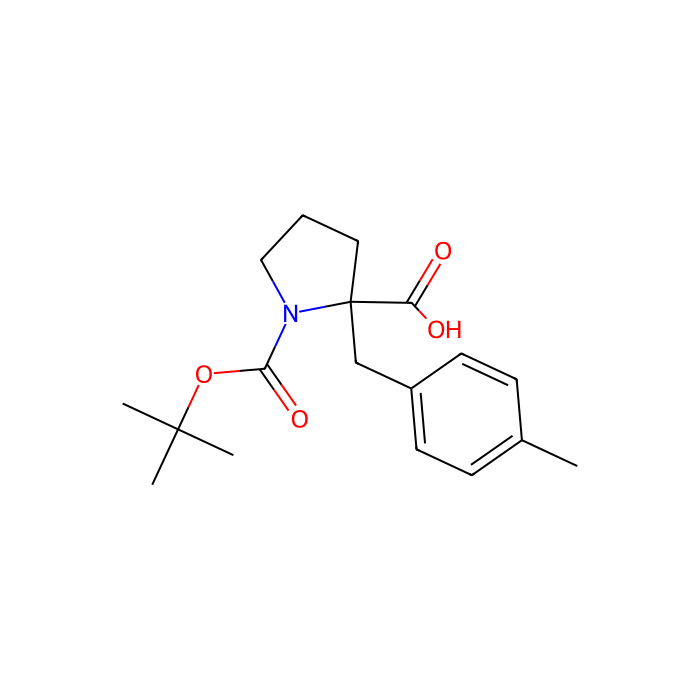Boc-(S)-alpha-(4-methylbenzyl)proline - ≥98% CAS No(706806-63-5) by Aladdin Scientific