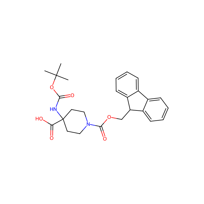 4-(Boc-amino)-1-Fmoc-piperdine-4-carboxylic Acid - ≥98% CAS No(368866-07-3) by Aladdin Scientific