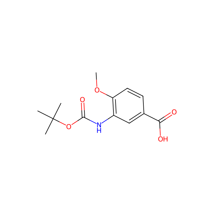 Boc-3-amino-4-methoxybenzoic acid - ≥97% CAS No(306937-12-2) by Aladdin Scientific