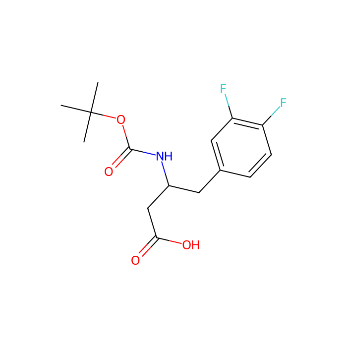 Boc-3,4-difluoro-D-beta-homophenylalanine - ≥98% CAS No(269396-59-0) by Aladdin Scientific