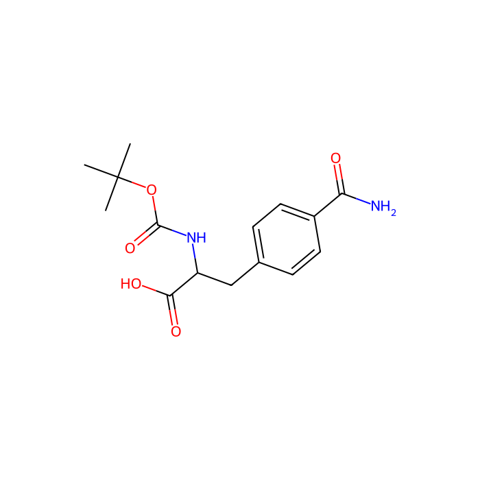 Boc-L-4-carbamoylphenylalanine - ≥98% CAS No(205126-71-2) by Aladdin Scientific