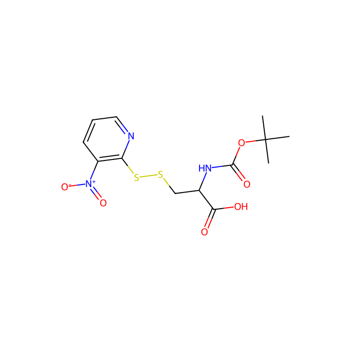 Boc-S-3-nitro-2-pyridinesulfenyl-D-cysteine - ≥98% CAS No(200350-73-8) by Aladdin Scientific