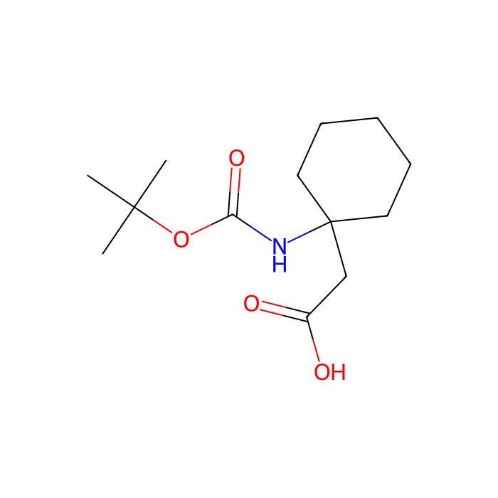 Boc-1-amino-cyclohexane acetic acid - ≥98% CAS No(187610-56-6) by Aladdin Scientific