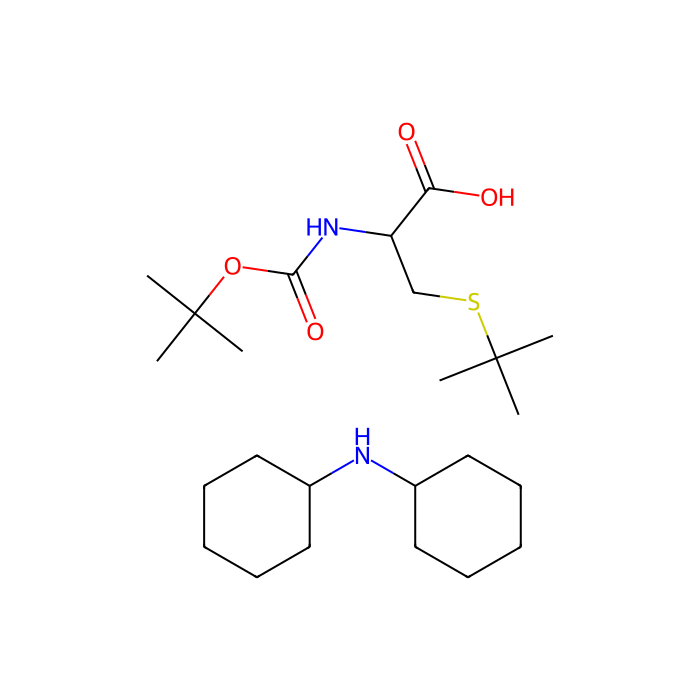 Boc-S-tert-butyl-L-cysteine dicyclohexylammonium salt - ≥98% CAS No(60143-30-8) by Aladdin Scientific