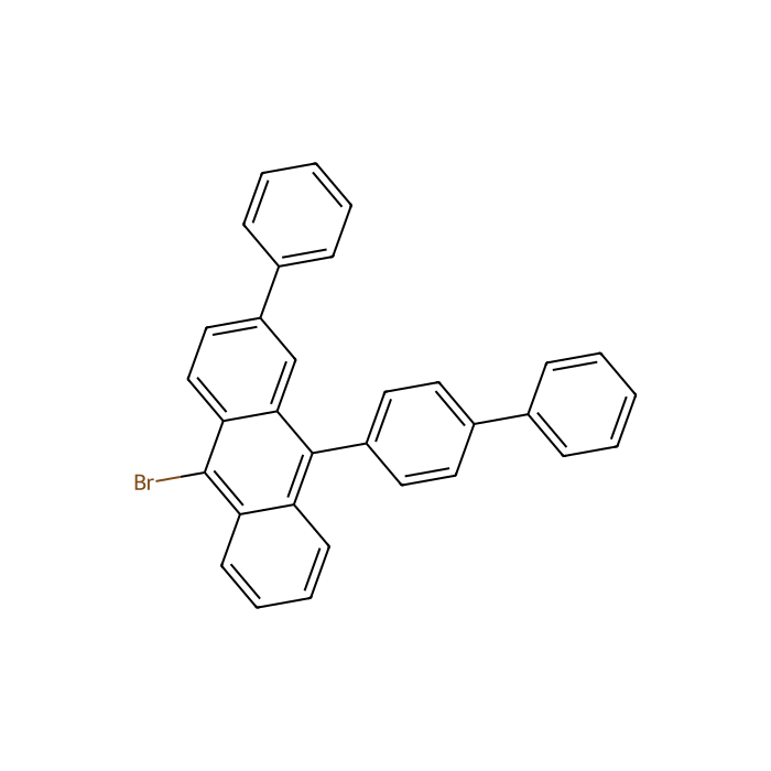9-[1,1'-Biphenyl]-4-yl-10-bromo-2-phenylanthracene - ≥98% CAS No(1195975-03-1) by Aladdin Scientific