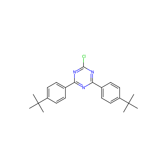 2,4-Bis[4-(tert-butyl)phenyl]-6-chloro-1,3,5-triazine - ≥98% CAS No(253158-13-3) by Aladdin Scientific