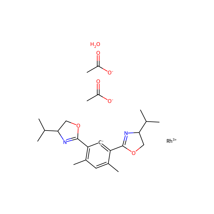 Bis(acetato)aqua[(S,S)-4,6-bis(4-isopropyl-2-oxazolin-2-yl)-m-xylene]rhodium -  CAS No(929896-28-6) by Aladdin Scientific