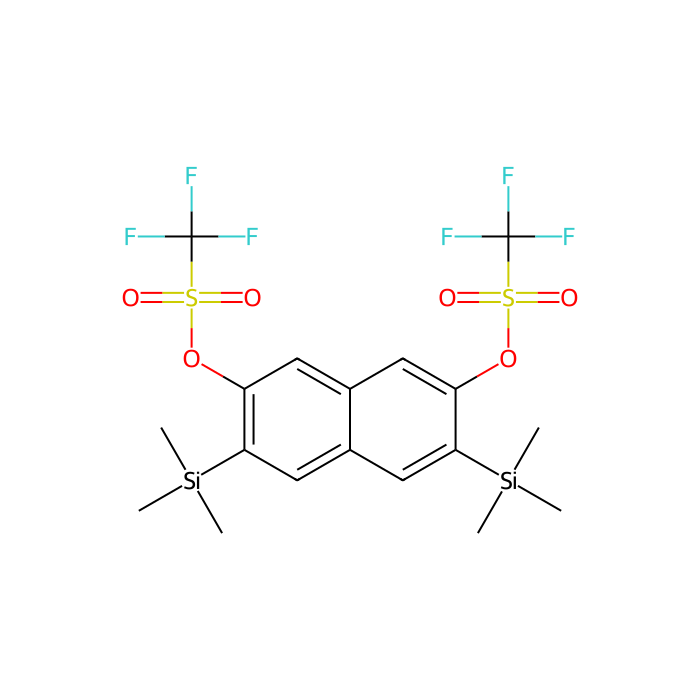 3,6-Bis(trimethylsilyl)naphthalene-2,7-diyl Bis(trifluoromethanesulfonate) - ≥95% CAS No(947488-89-3) by Aladdin Scientific
