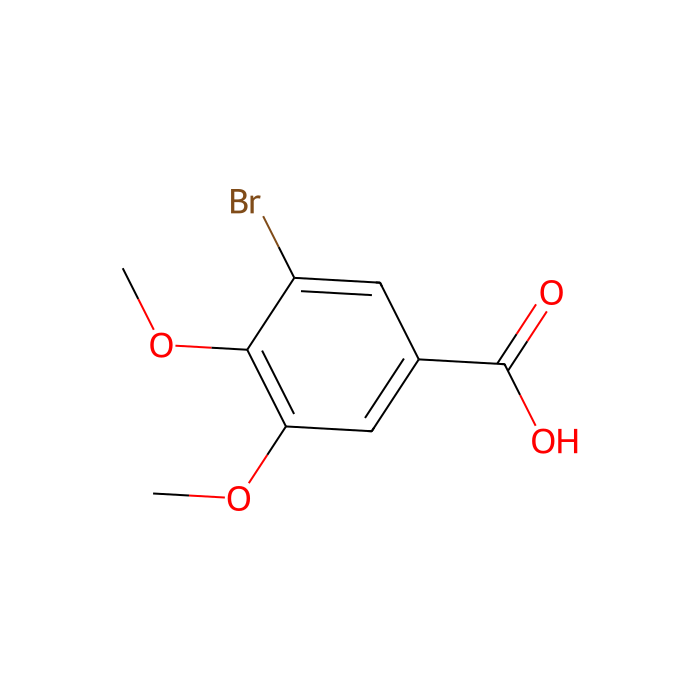 3-Bromo-4,5-dimethoxybenzoic Acid - ≥98% CAS No(20731-48-0) by Aladdin Scientific