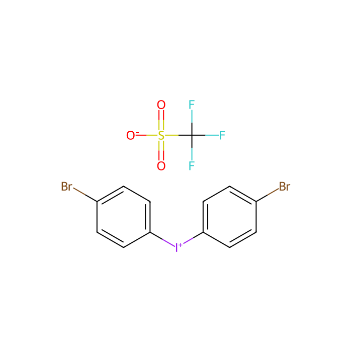 Bis(4-bromophenyl)iodonium Trifluoromethanesulfonate - ≥98% CAS No(139139-81-4) by Aladdin Scientific