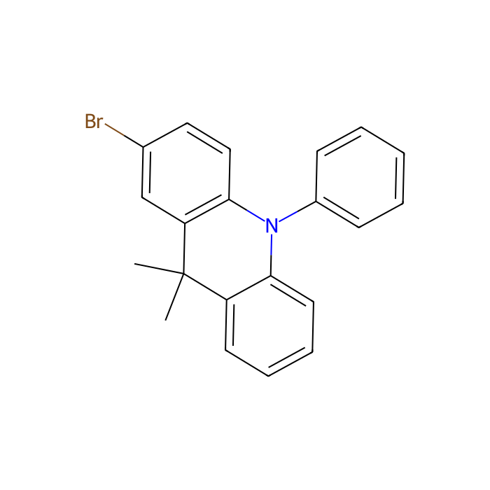 2-Bromo-9,9-dimethyl-10-phenyl-9,10-dihydroacridine - ≥96% CAS No(1319720-64-3) by Aladdin Scientific