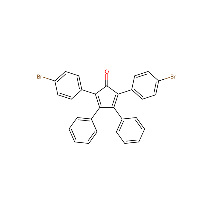 2,5-Bis(4-bromophenyl)-3,4-diphenylcyclopenta-2,4-dienone - ≥98%(HPLC) CAS No(54523-24-9) by Aladdin Scientific