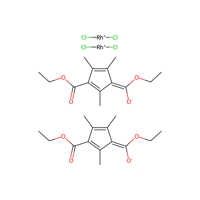 [1,3-Bis(ethoxycarbonyl)-2,4,5-trimethylcyclopentadien-1-yl]rhodium(III) Dichloride Dimer - ≥95%(T) CAS No(1352745-18-6) by Aladdin Scientific