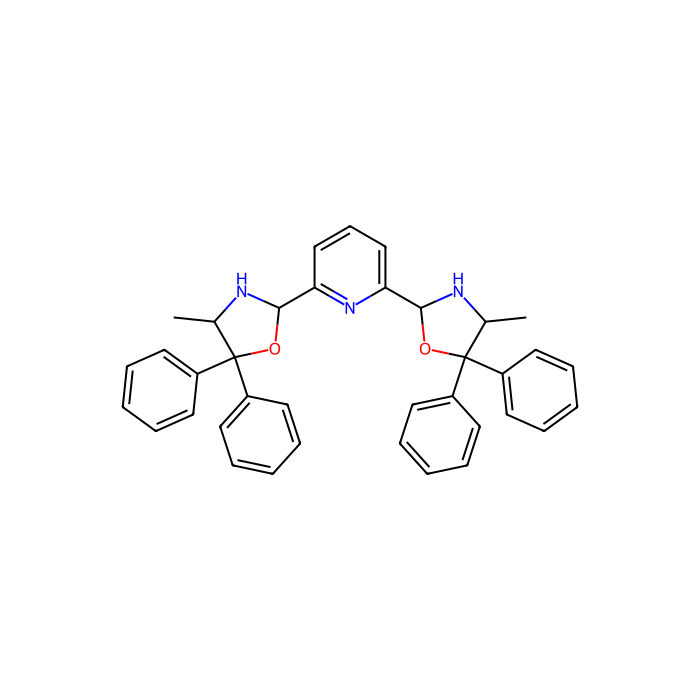 2,6-Bis[(2S,4S)-4-methyl-5,5-diphenyloxazolidin-2-yl]pyridine - ≥95% CAS No(1450841-25-4) by Aladdin Scientific