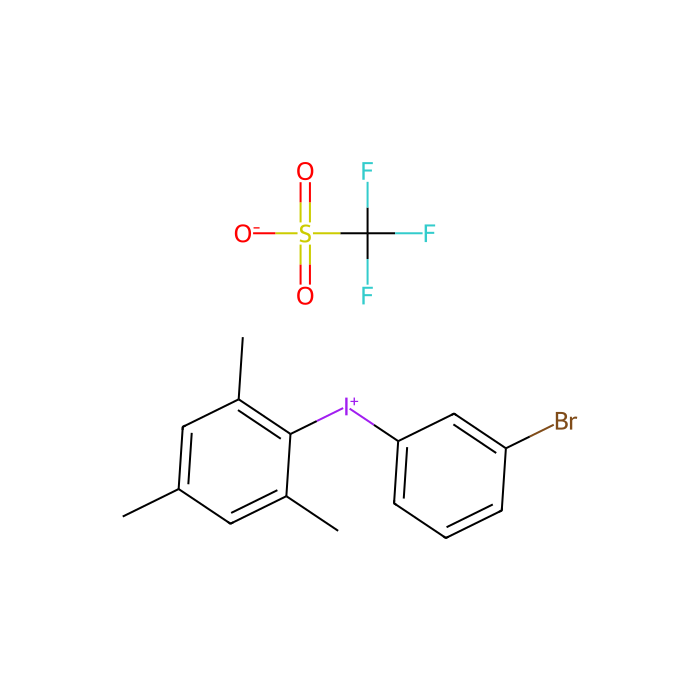 (3-Bromophenyl)(mesityl)iodonium Trifluoromethanesulfonate - ≥95% CAS No(1203709-76-5) by Aladdin Scientific
