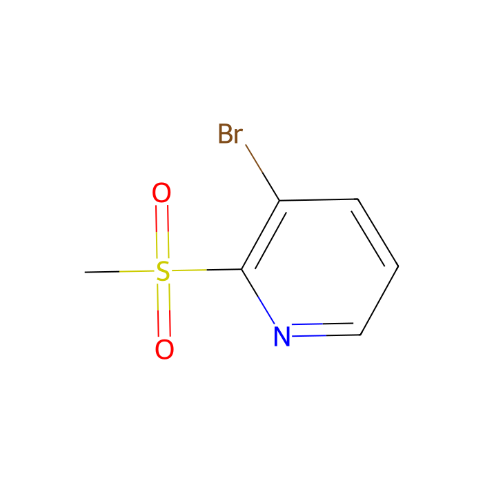 3-Bromo-2-(methylsulfonyl)pyridine - ≥97% CAS No(1209459-95-9) by Aladdin Scientific
